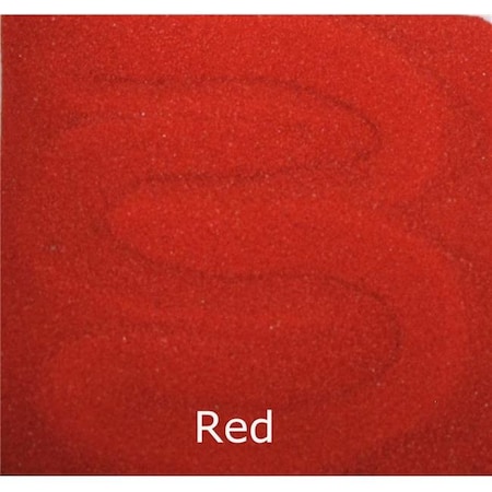 Scenic Sand Scenic Sand 514-39 25 lbs Activa Bag of Bulk Colored Sand; Red 514-39